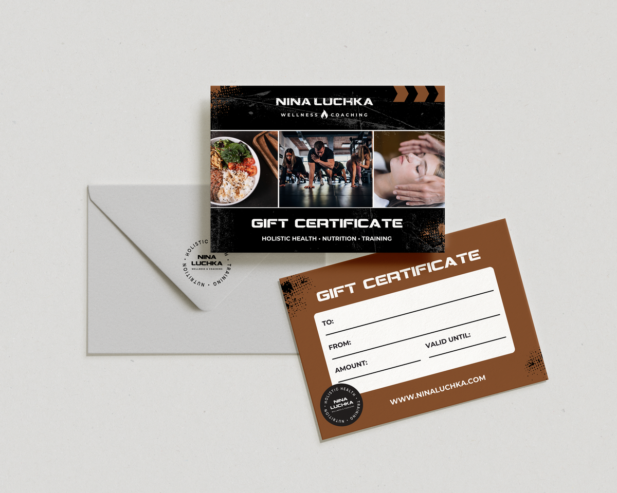 Gift Certificate Mockup 05