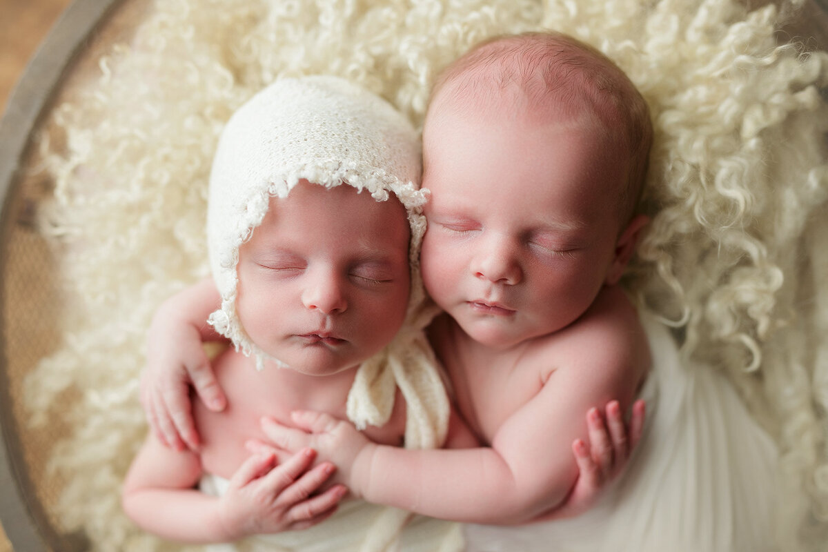 newborn twin photography by jen howell