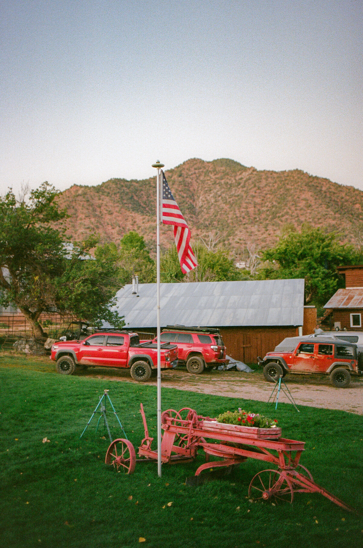The Valley, Luke and Bree's Flag