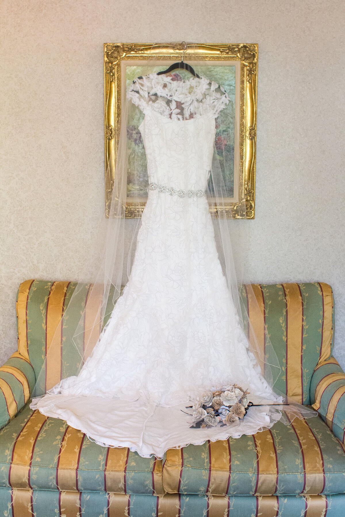 wedding-dress-hanging-on-a-picture