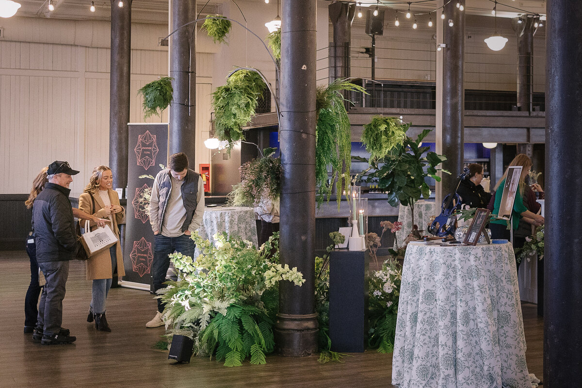 Pritzlaff Open House milwaukee activation florals-4