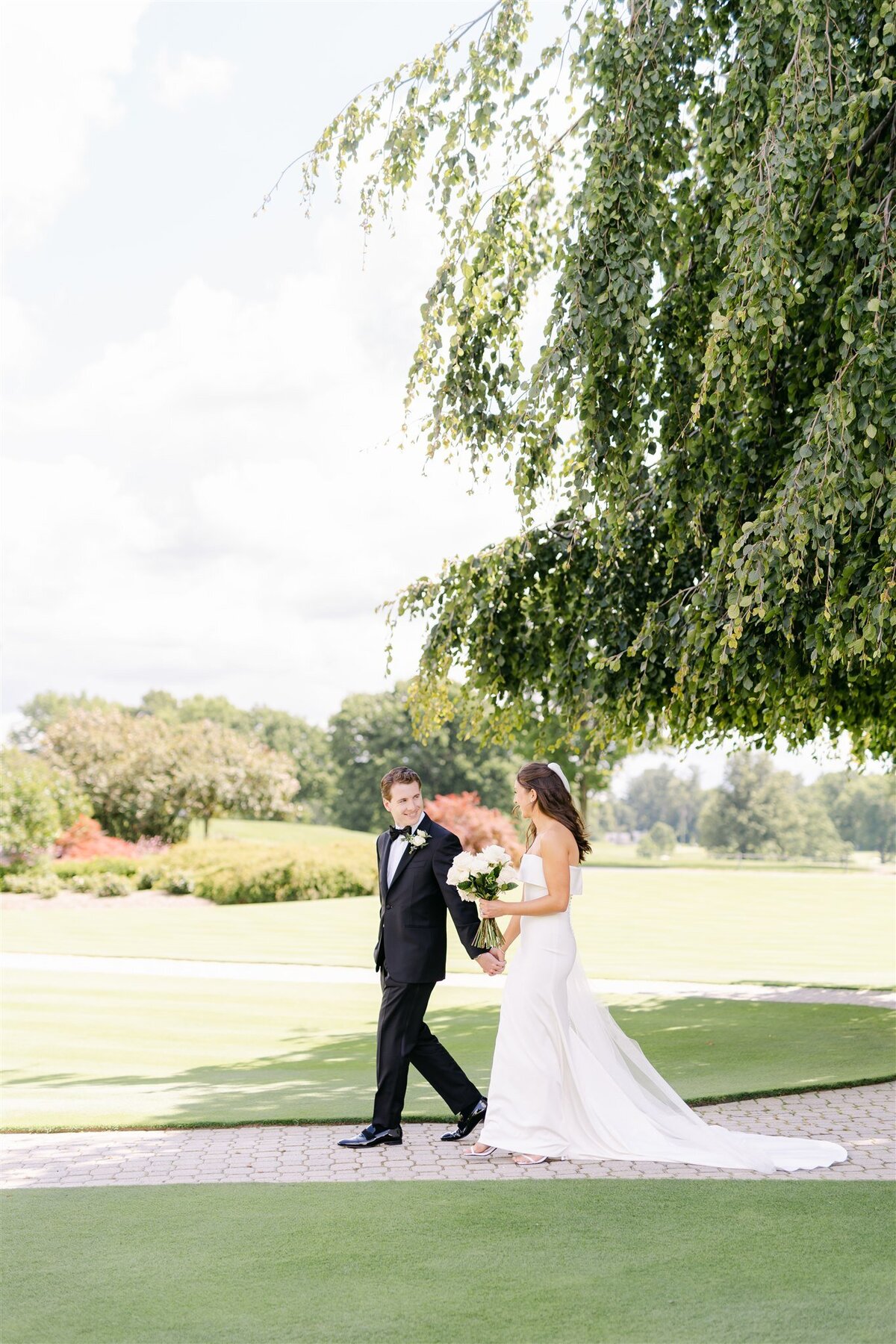 2-First Look-Oak Hill Country Club Wedding-Verve Event Co (1)