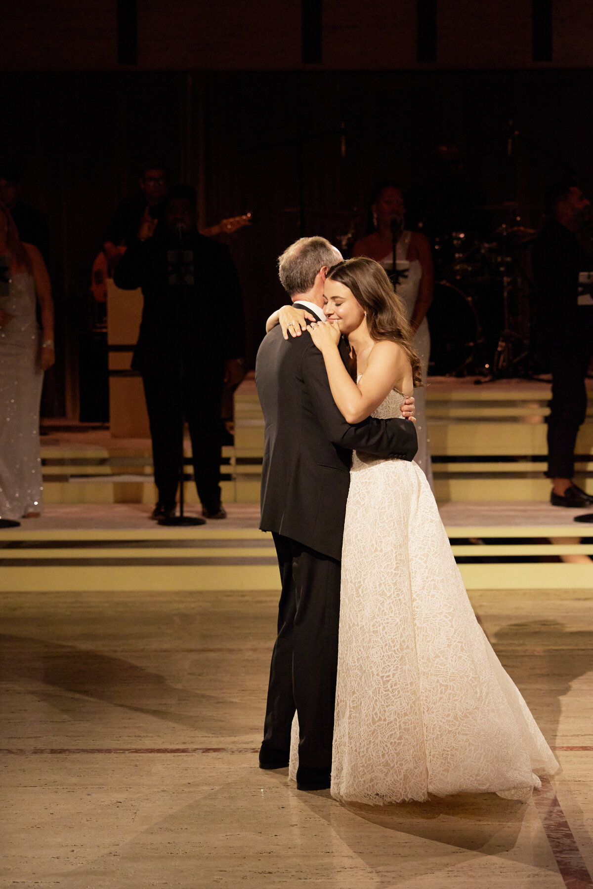 bride and father dance