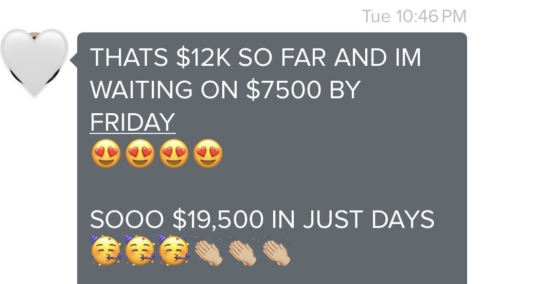 19500 in just days