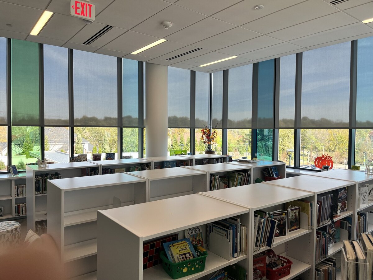 Custom commercial shades