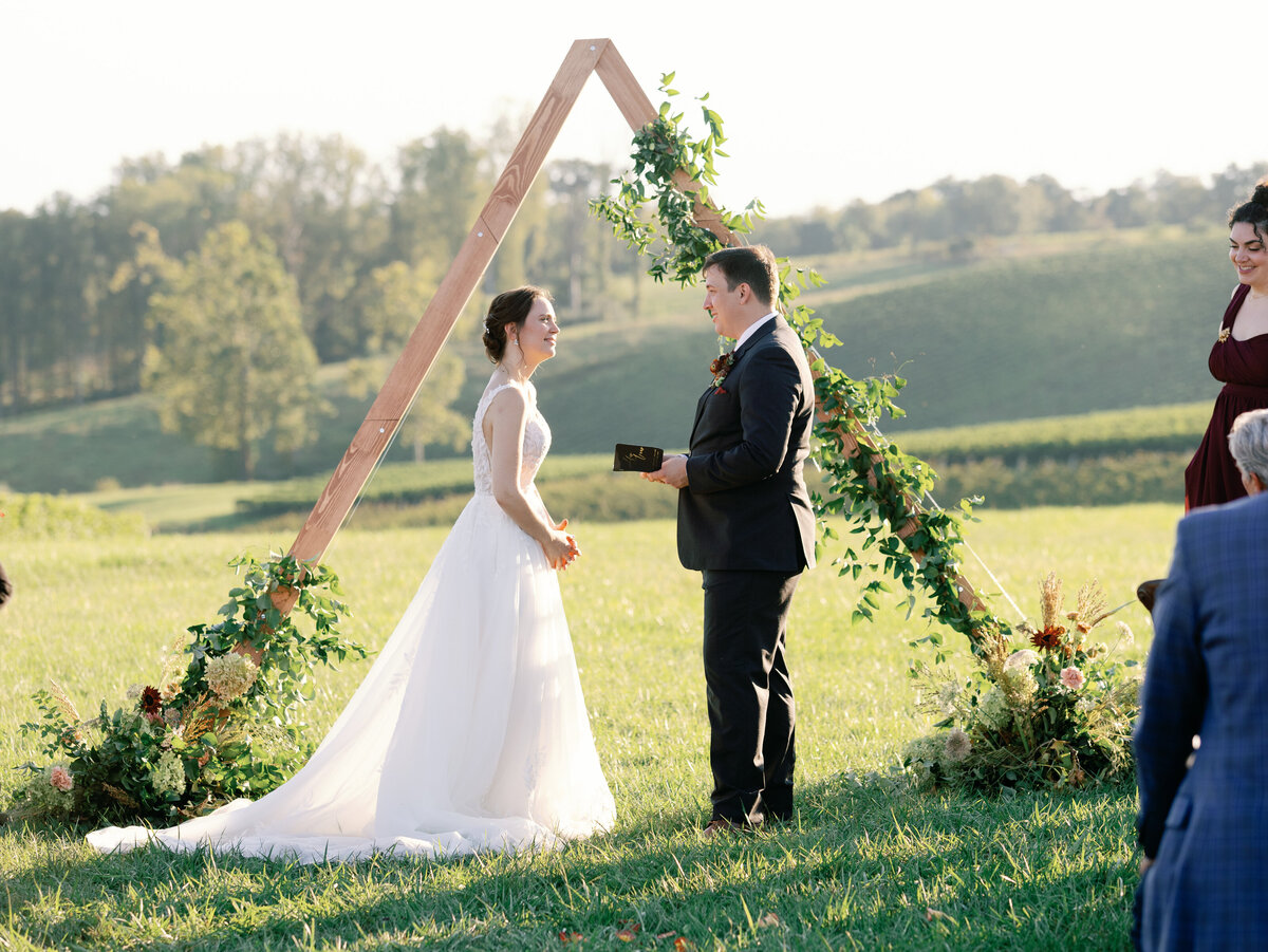 Triangle Wedding Arch