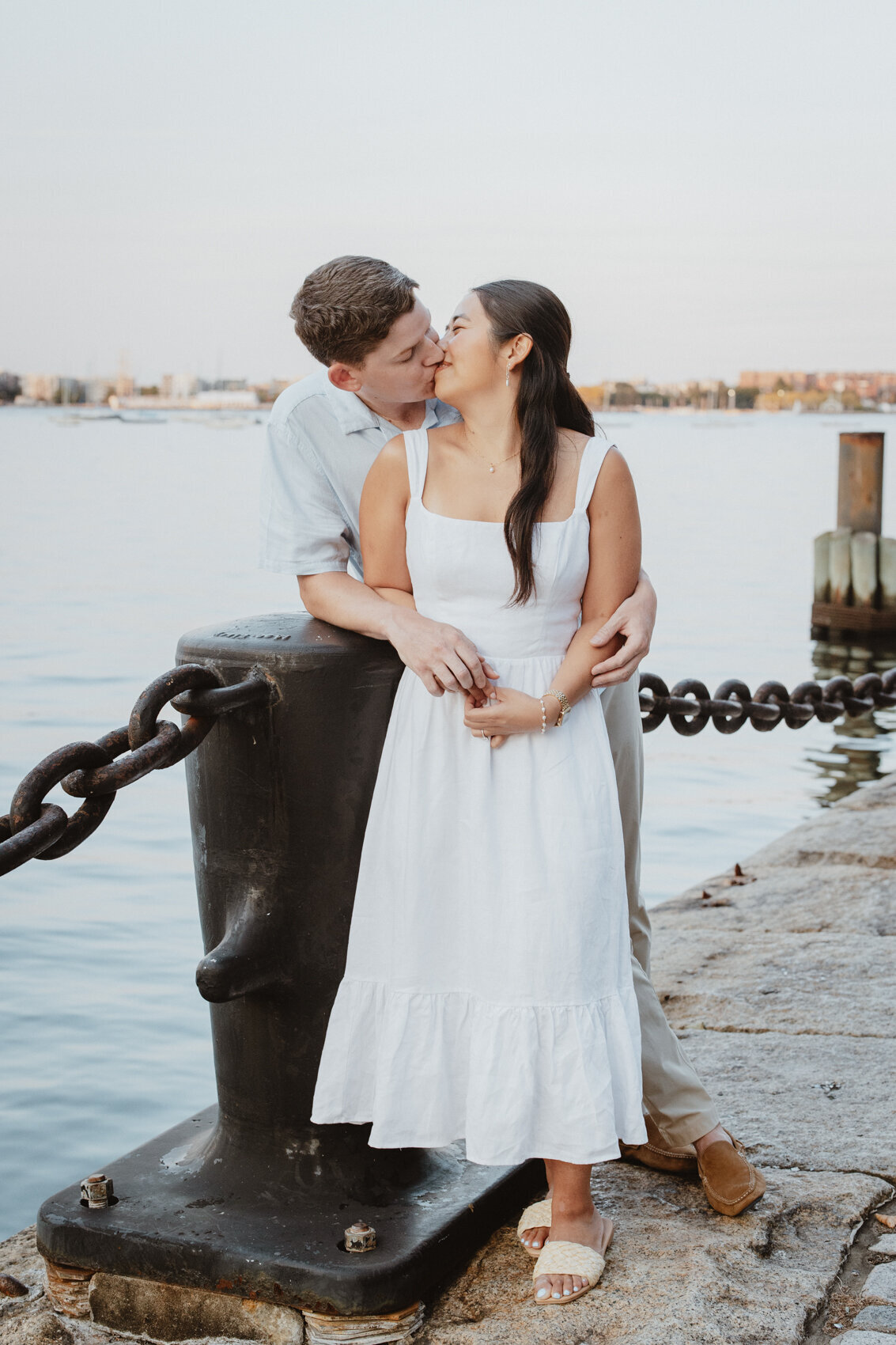Boston Seaport Engagement Photos-New England Wedding Photographer-10836