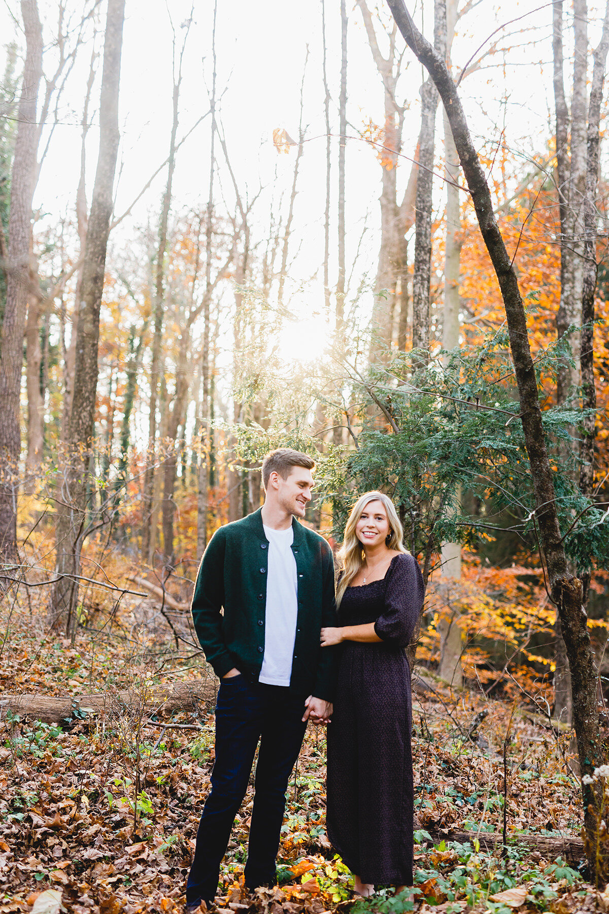 New-Hope-PA-Engagement-Session-Woods-5