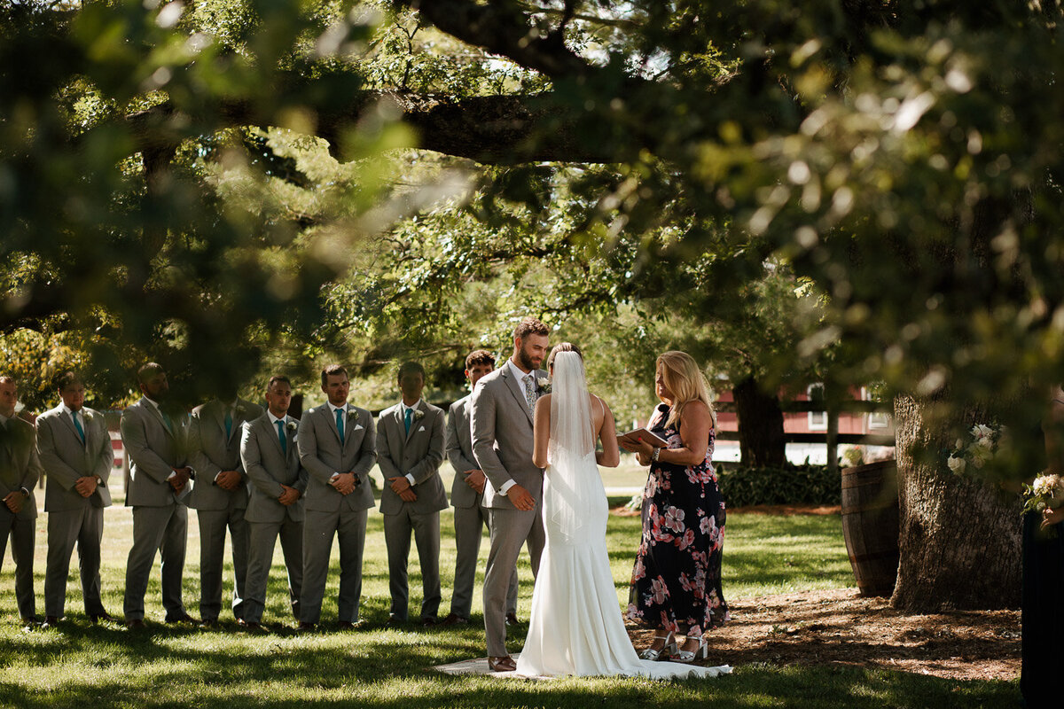 wedding photos during the ceremony during wedding day