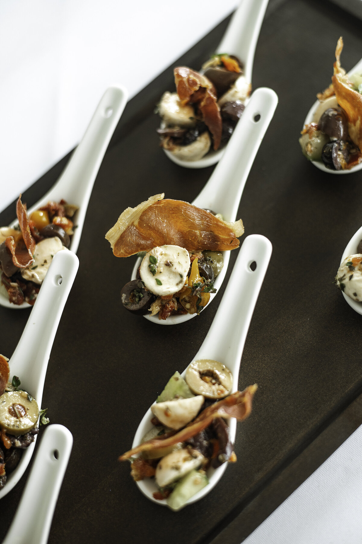 Passed appetizers made by Mason Dixon