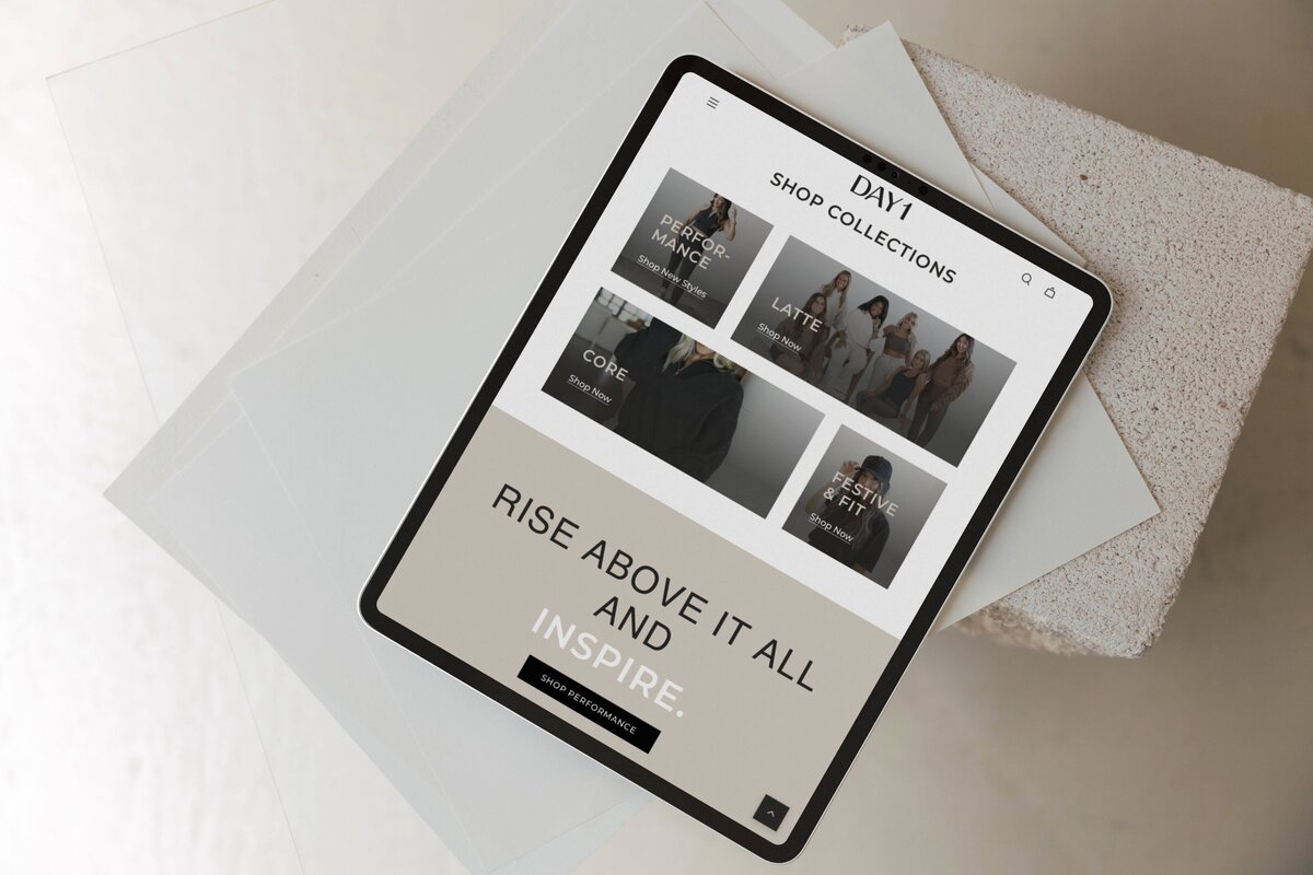 day1 fitness ipad mockup slideshow 1