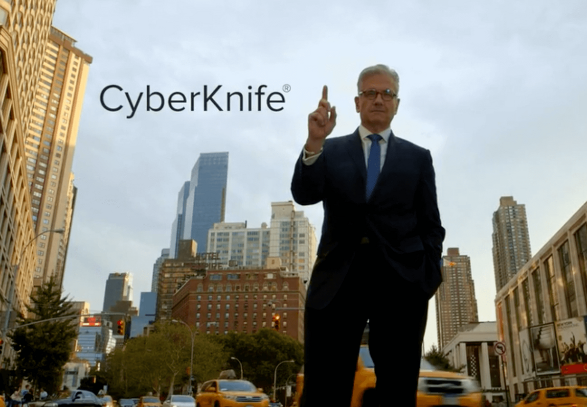 Cyberknife commercial