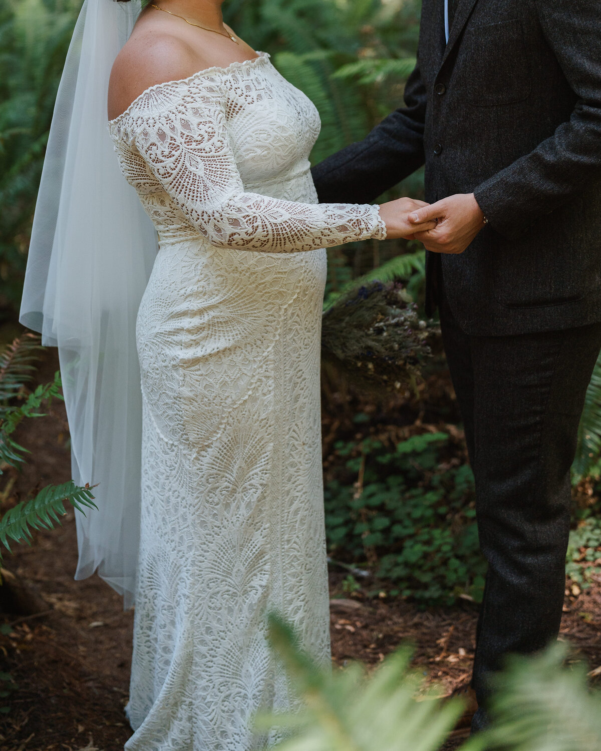 Redwoods Forest elopement by Come To Bliss