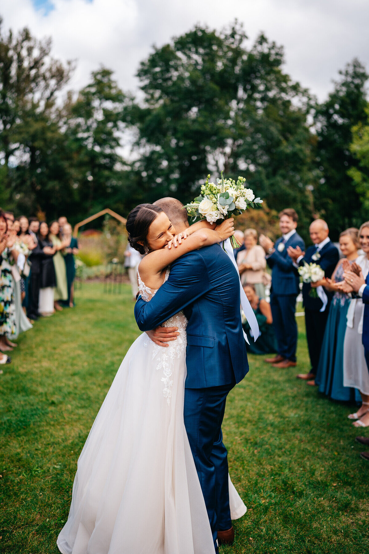 svatba držovická stodola láska novomanželů