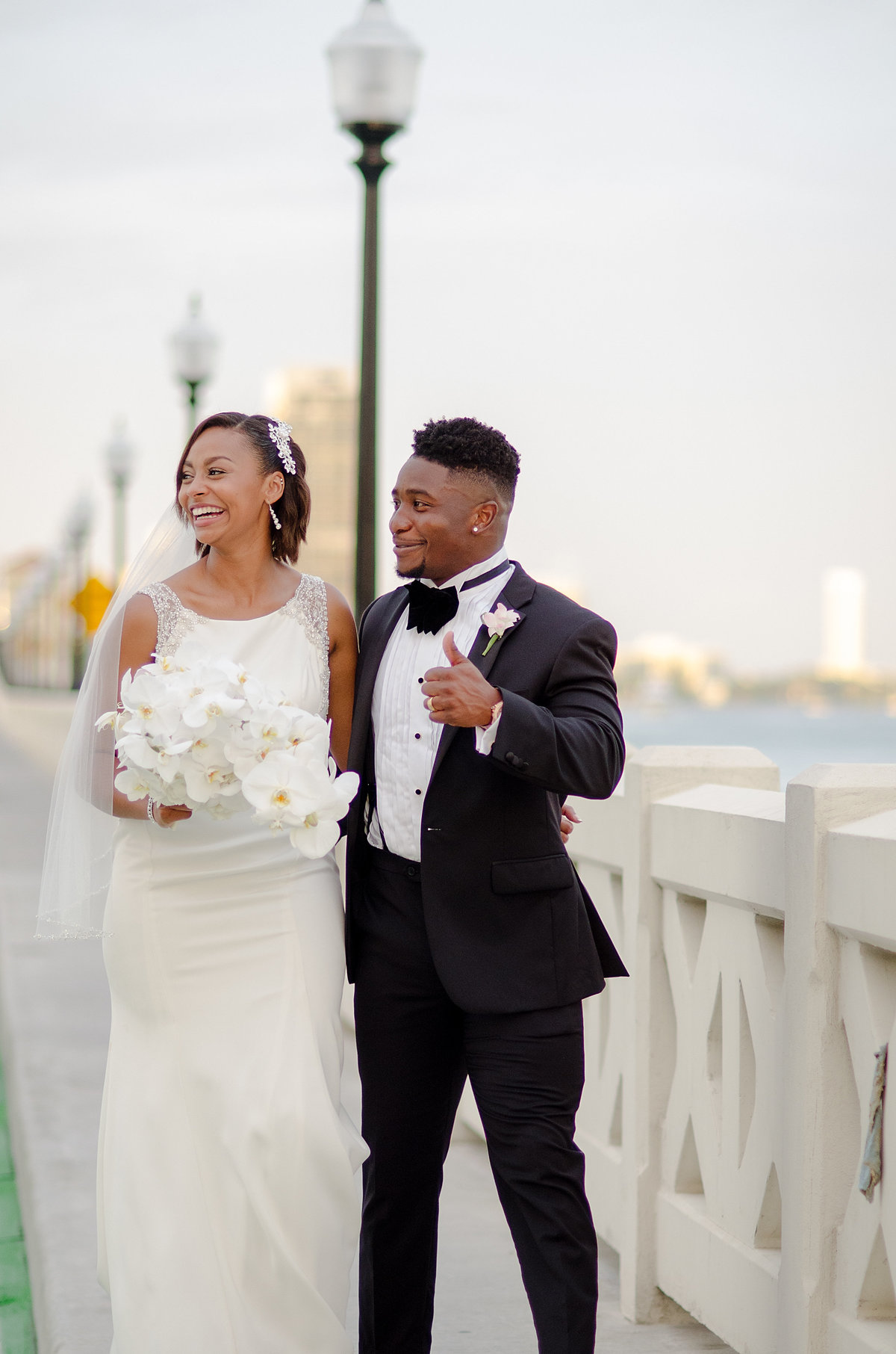 NFL Miami Dolphins Brandon Radcliff ShaKyra Radcliff Briza on the Bay Wedding Andrea Arostegui Photography-222