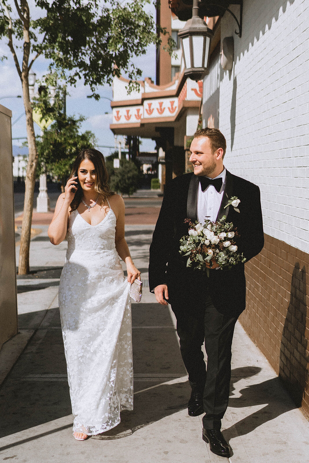 A Little White Chapel Wedding Downtown Las Vegas Elopement Photography Packages Pink Cadilliac-0025