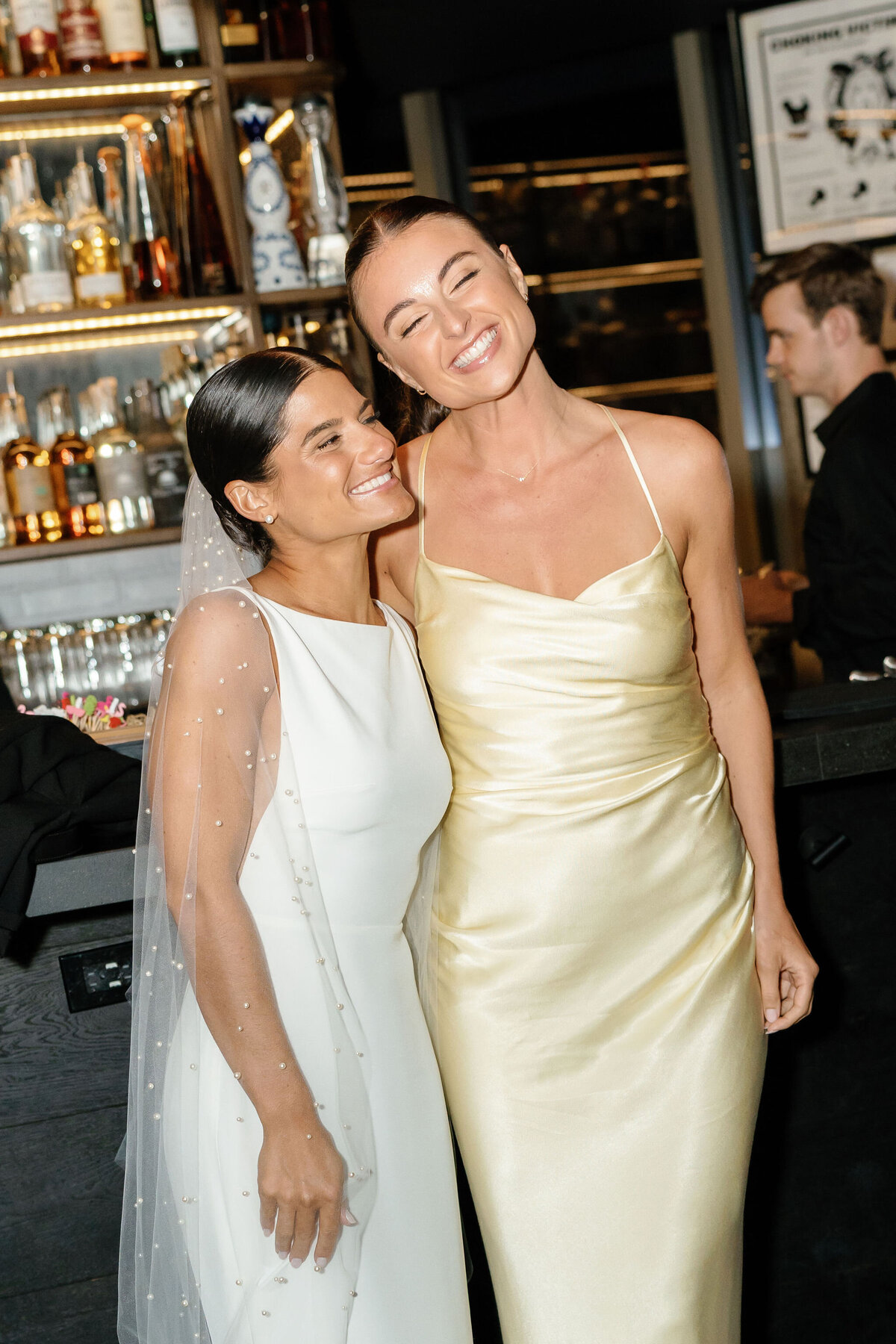 Bride + Bridesmaid Photos by Lisa Blanche Photography