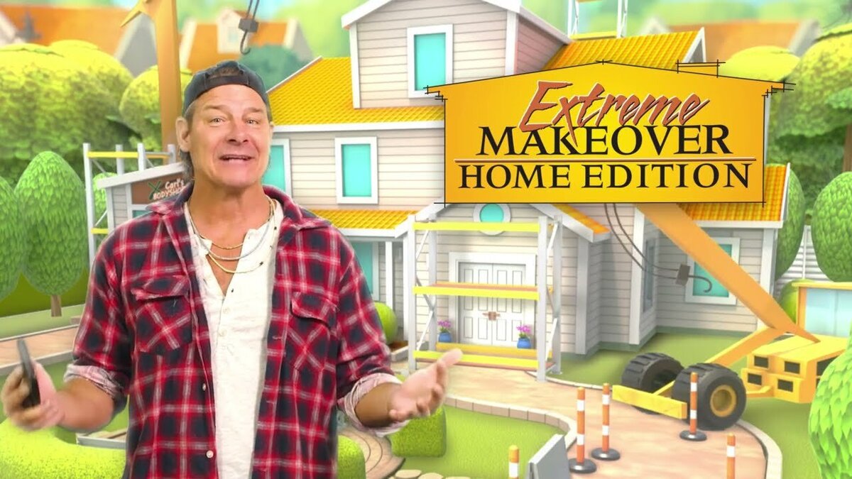 A Promo image for Extreme Makeover: Home Edition the mobile game
