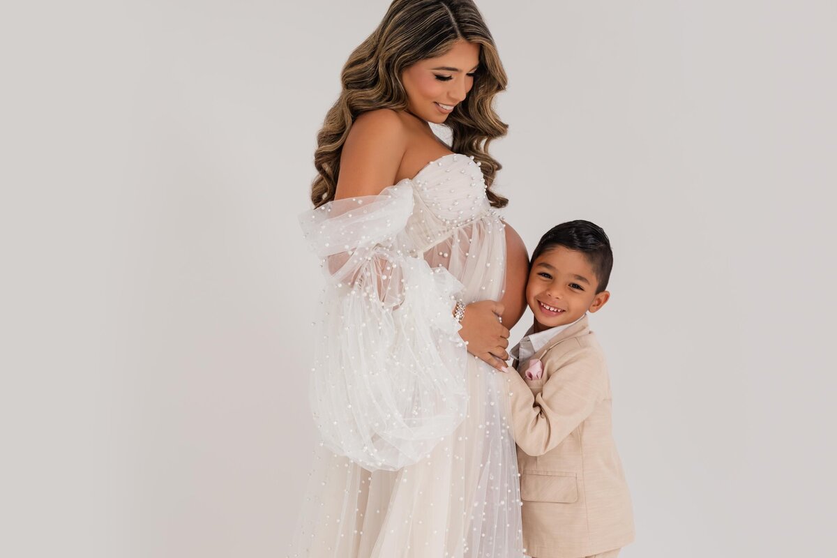 pearl dress orlando maternity photographer