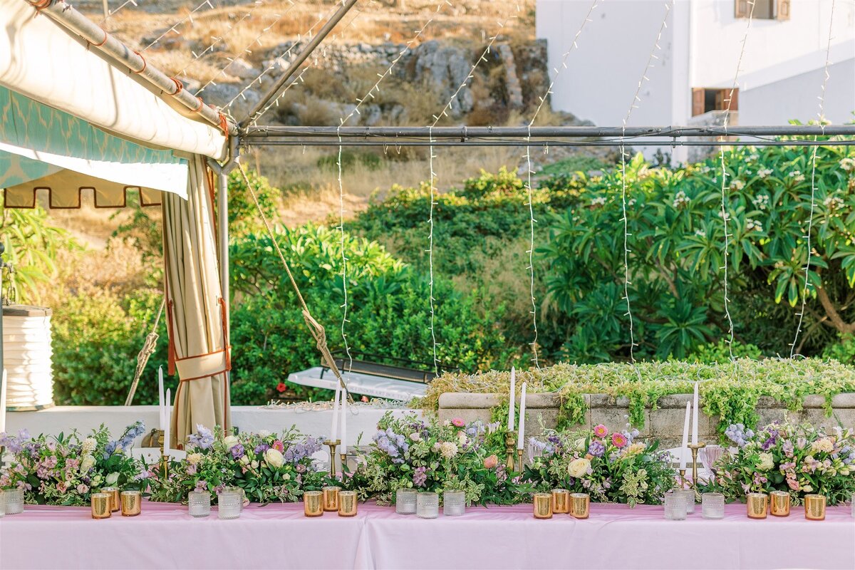 Garden style wedding in Lindos Rhodes (101)