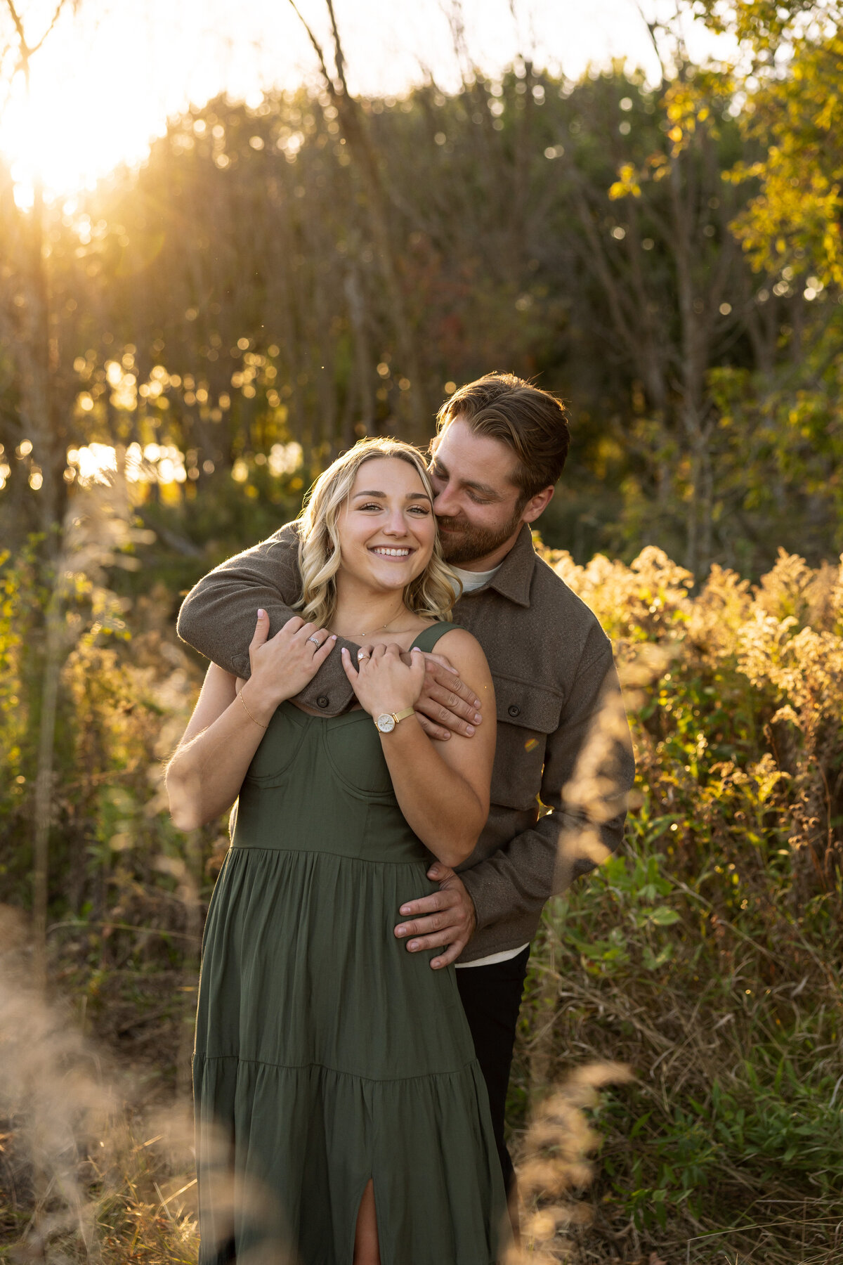 Wisconsin State Park Engagement Photographer Pike Lake South Kettle Moraine Unit Creative Couples Session-169