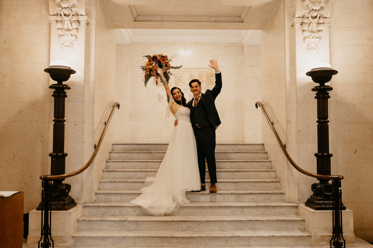 London wedding elopement at The Old marylebone town hall-518