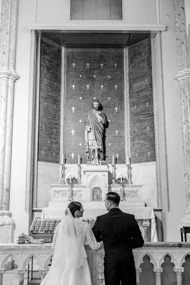 Atlanta Wedding Photographers | Basilica School of Saint Mary Wedding Georgetown DC