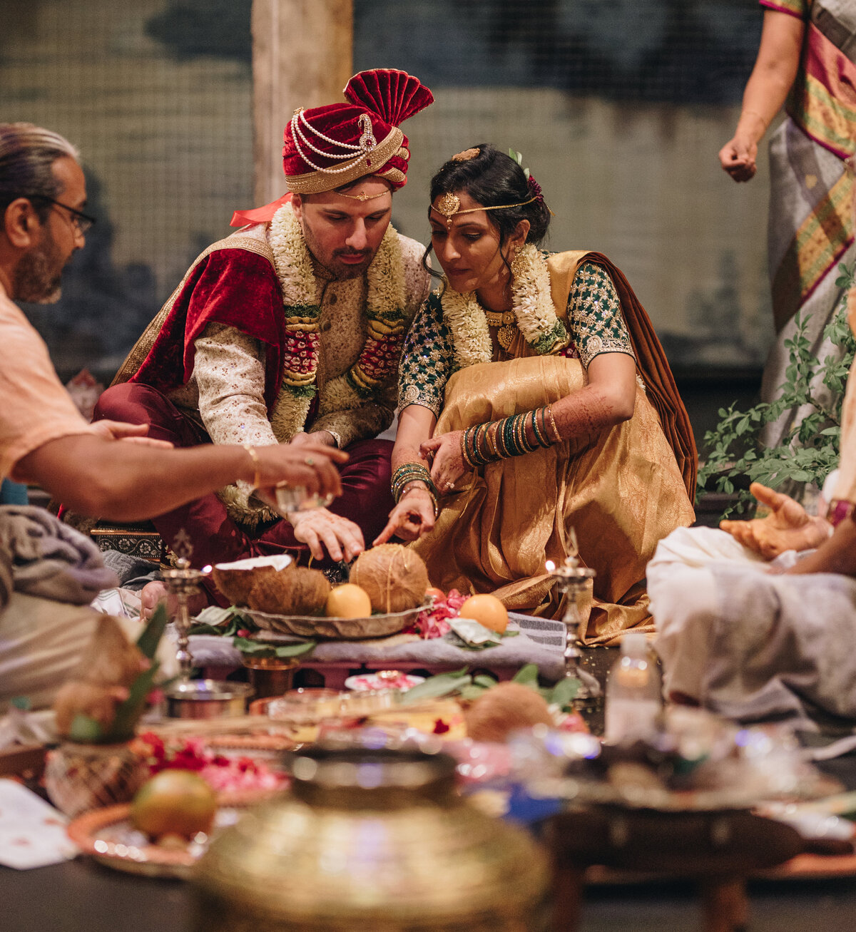 TONY + REKHA Ashville Wedding Day 2 Hindu Ceremony- Traditions 4