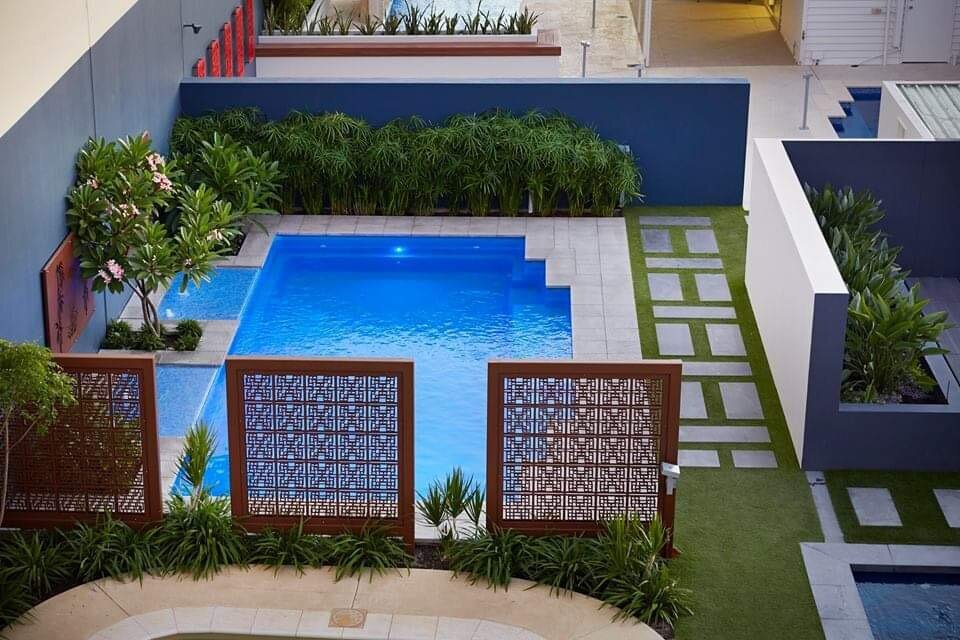Repaint pool surround in Perth alfresco outdoor area