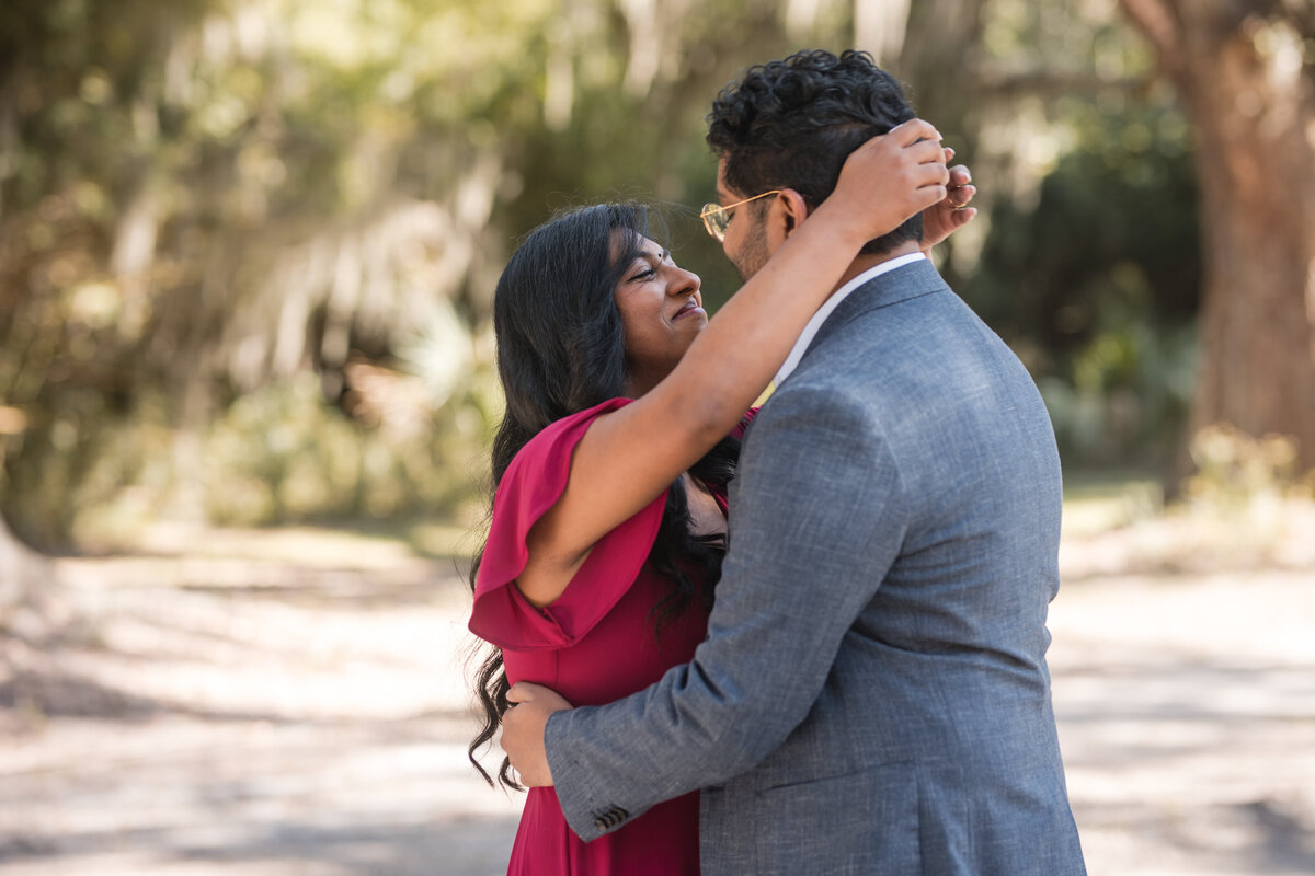 Proposal at Wormsloe Historic Site Savannah - Best Places to Propose in Savannah GA | Surprise Proposal Photography