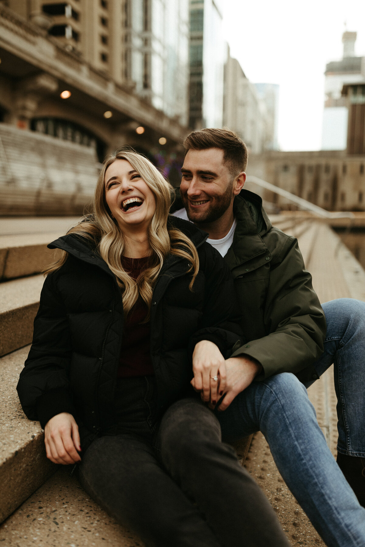 Downtown Chicago Engagement - K+N -9847