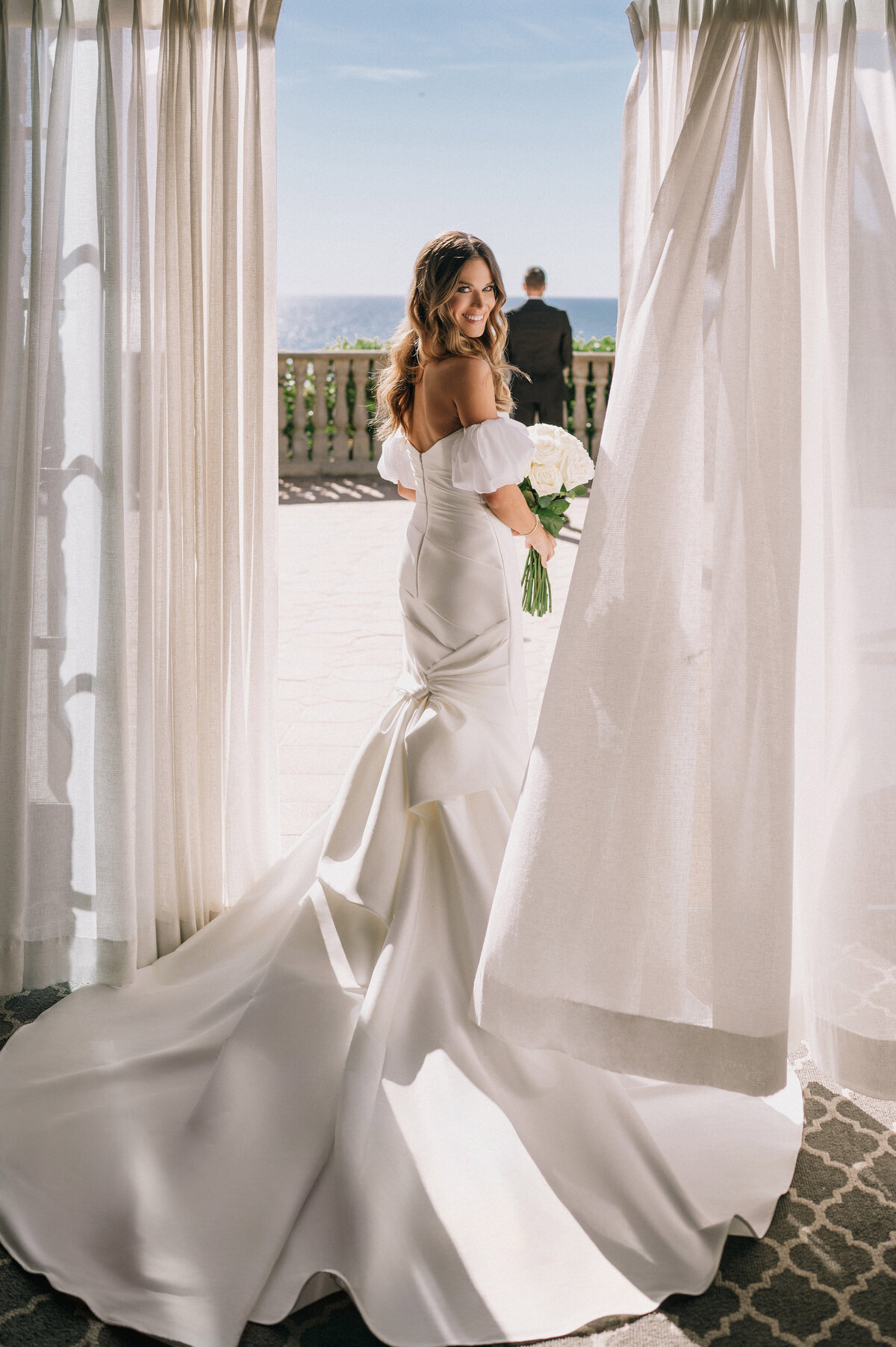 Bel Air Bay Club Wedding - Stephanie & DJ032