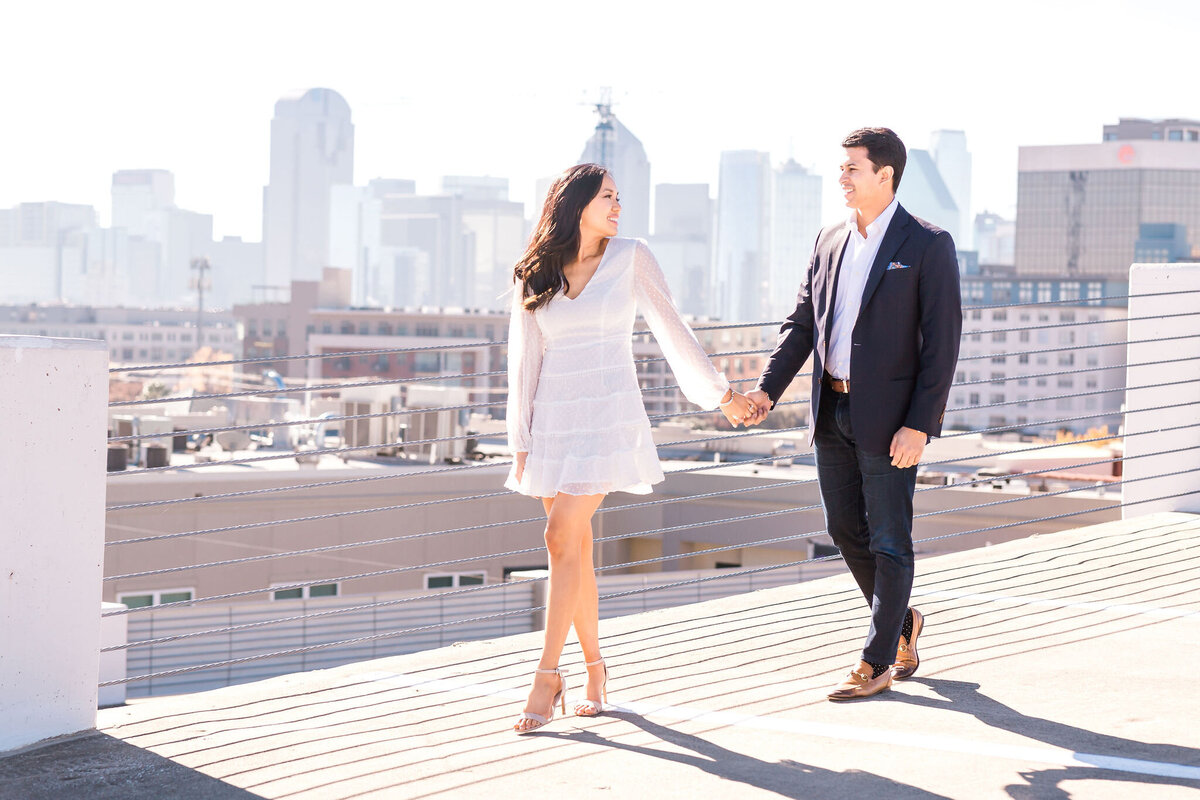 Josephine&MarkDallasArtDistrictTexasEngagement21