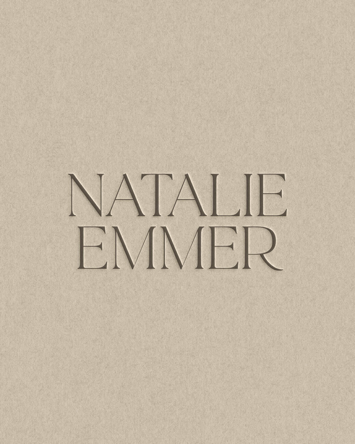 minimalist monogram logo design embodying serenity and intentionality
