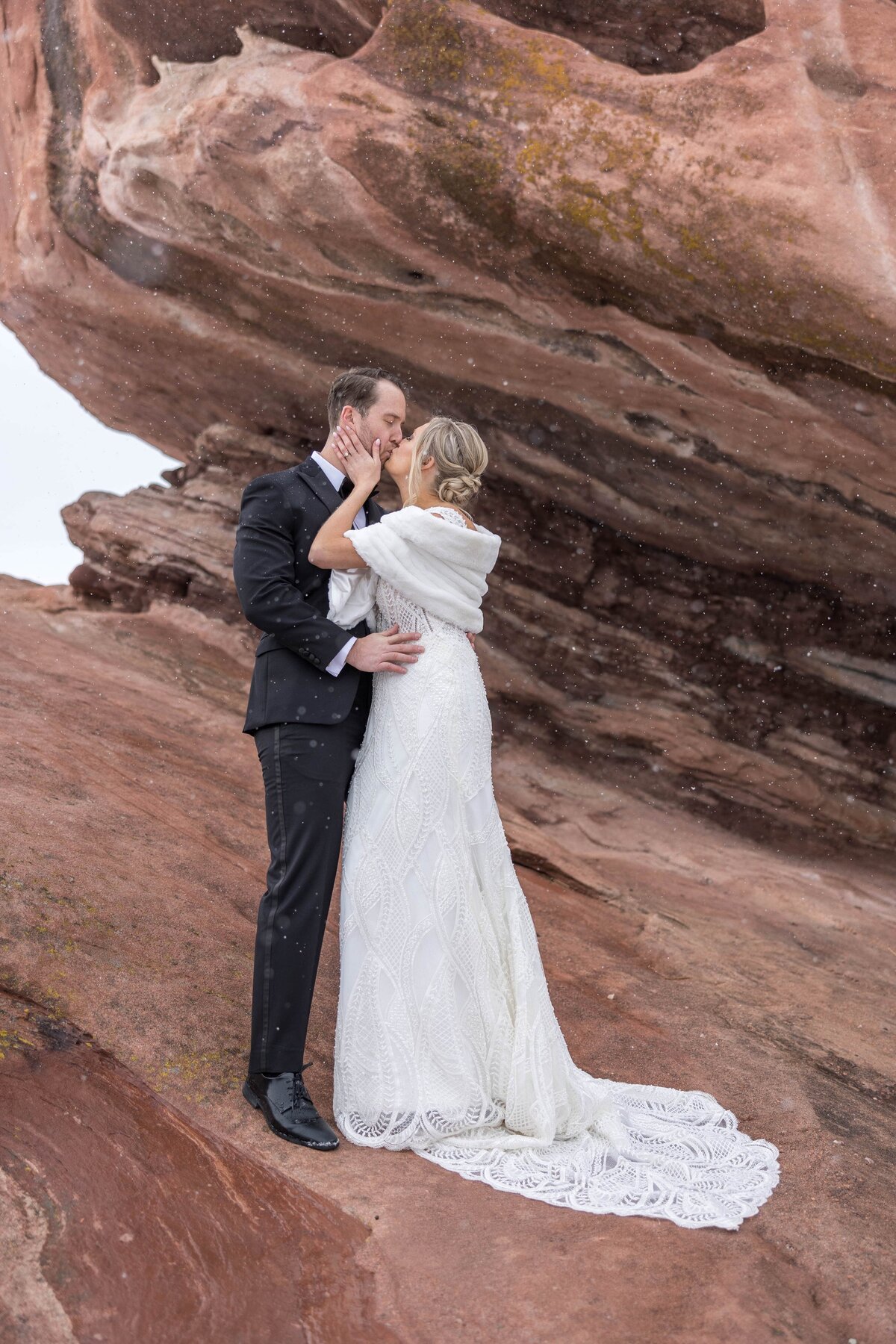 Colorado Red Rocks wedding