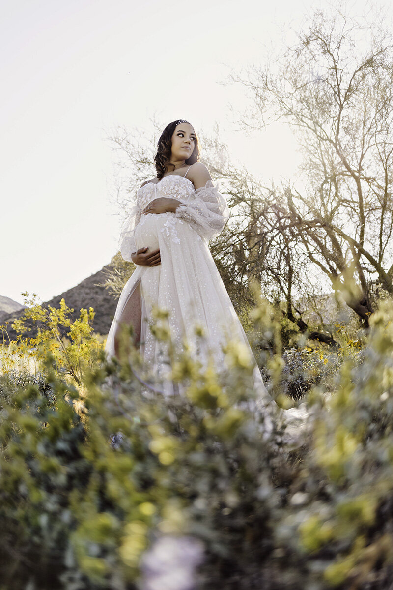Desert-Maternity-Photography