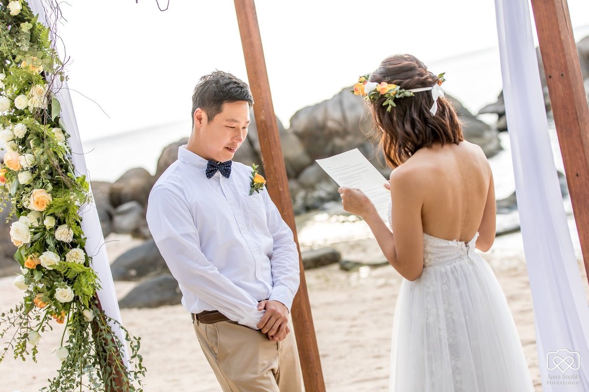 Elopement Beach Wedding Koh Tao Thailand (13)