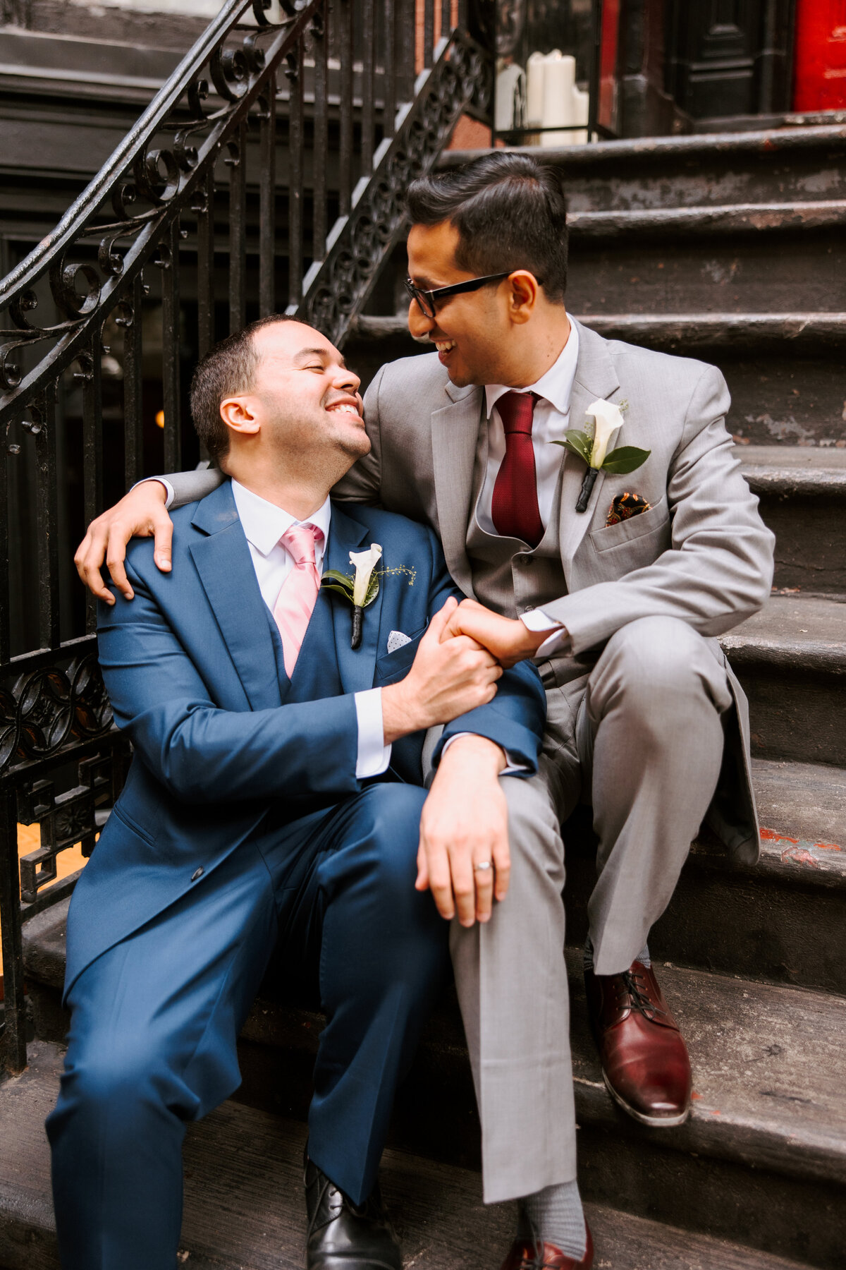 Mehul & Stefan - Rezdora NYC Untermyer Gardens - Intimate Wedding Previews 089