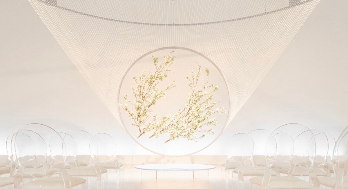San Francisco Museum of Modern Art floral installation