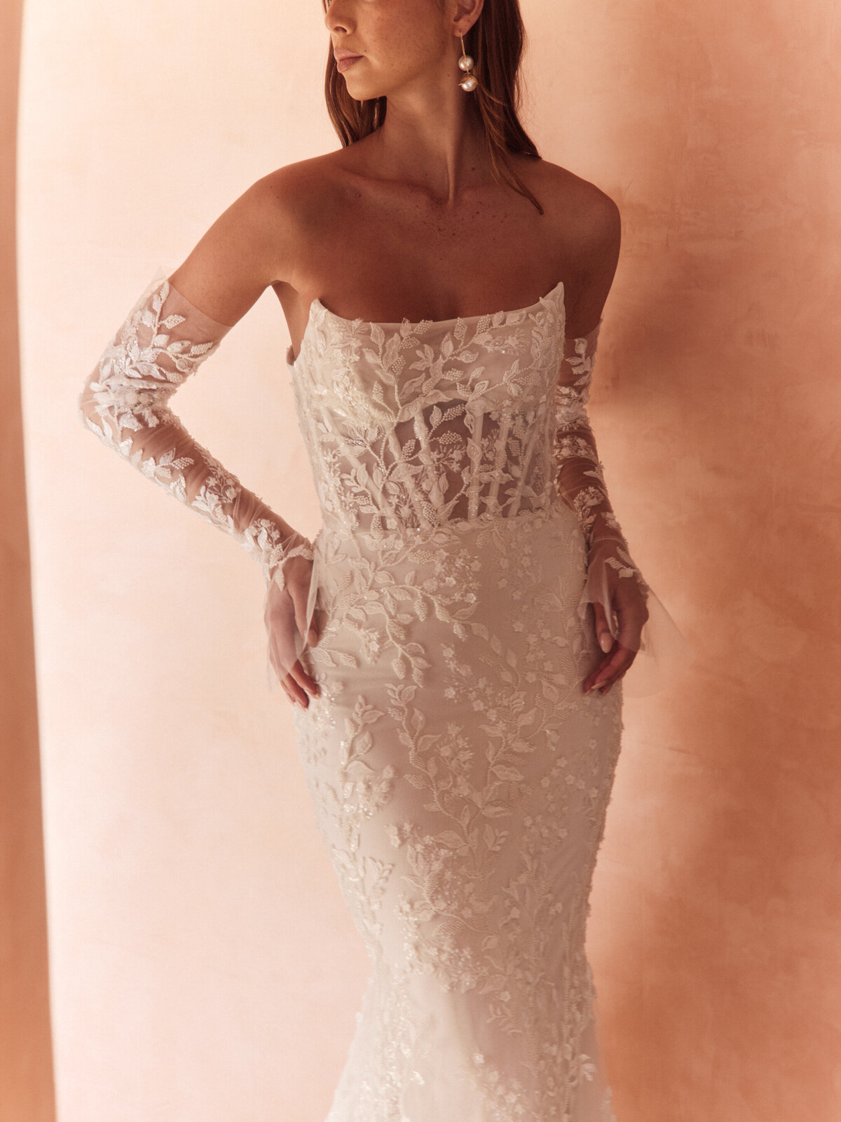 Fitted Lace Wedding Dress