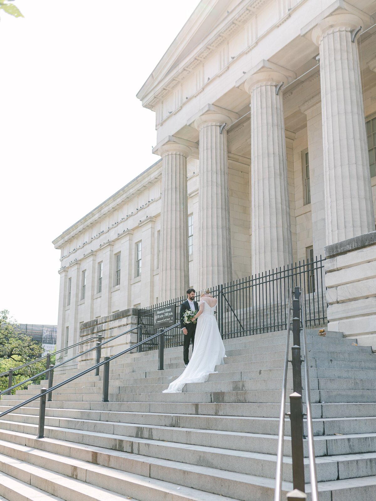 Costola Photography Washington DC Wedding Photographer Film National Portrait Gallery Gonzaga Aimee Dominick Events_3871