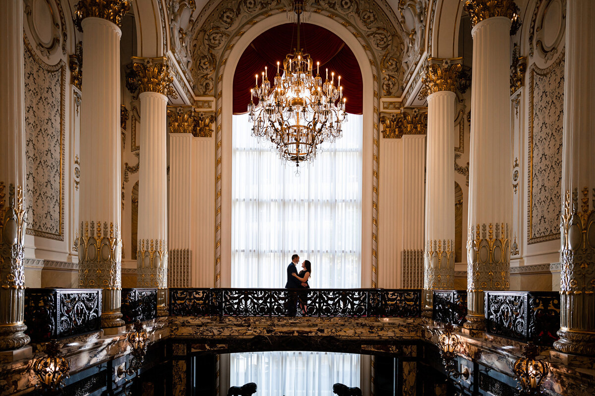 heinz hall engagement photography pittsburgh proposal