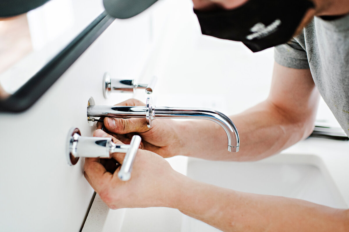 Installing New Faucet