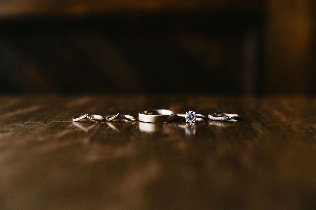 Custom wedding and engagement rings