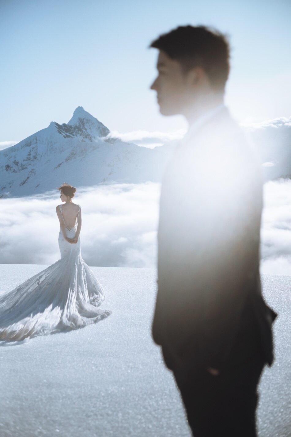 Elopement photoshoot, Stoneridge Estate, Queenstown.