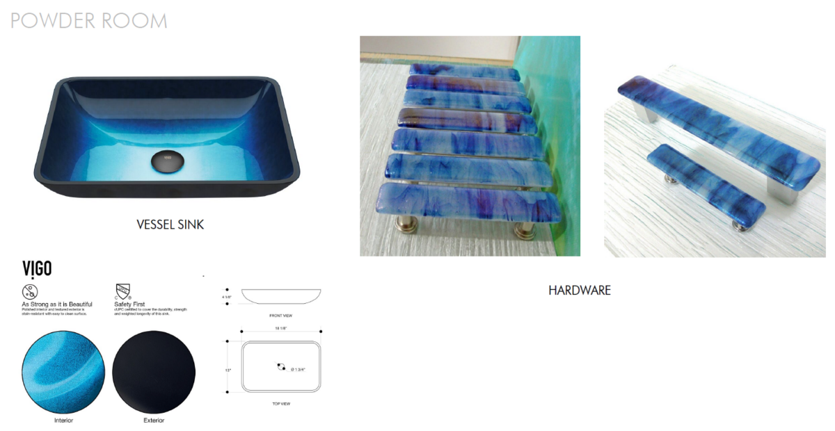 15 Powder Room Sink and Hardware