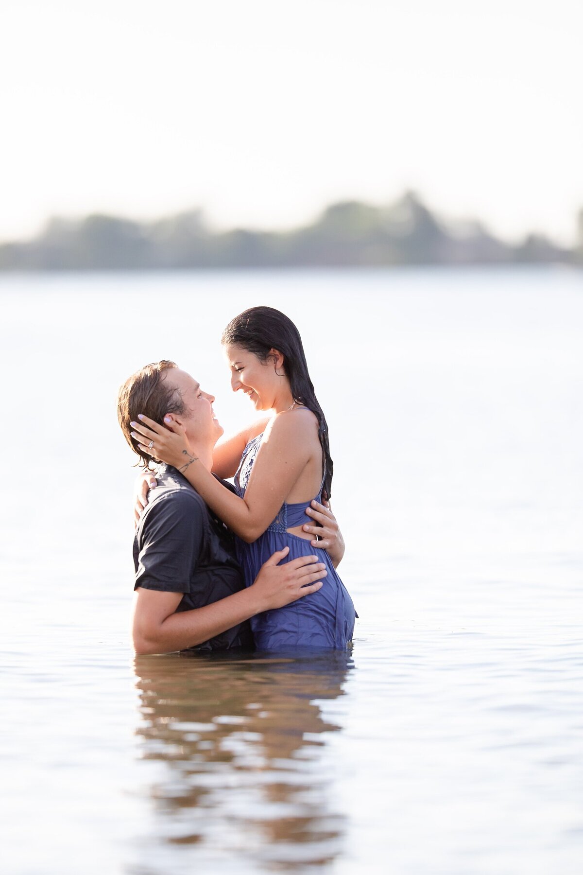 South Dakota Film Wedding Photographer - Lake Engagement session in Sioux Falls_0361