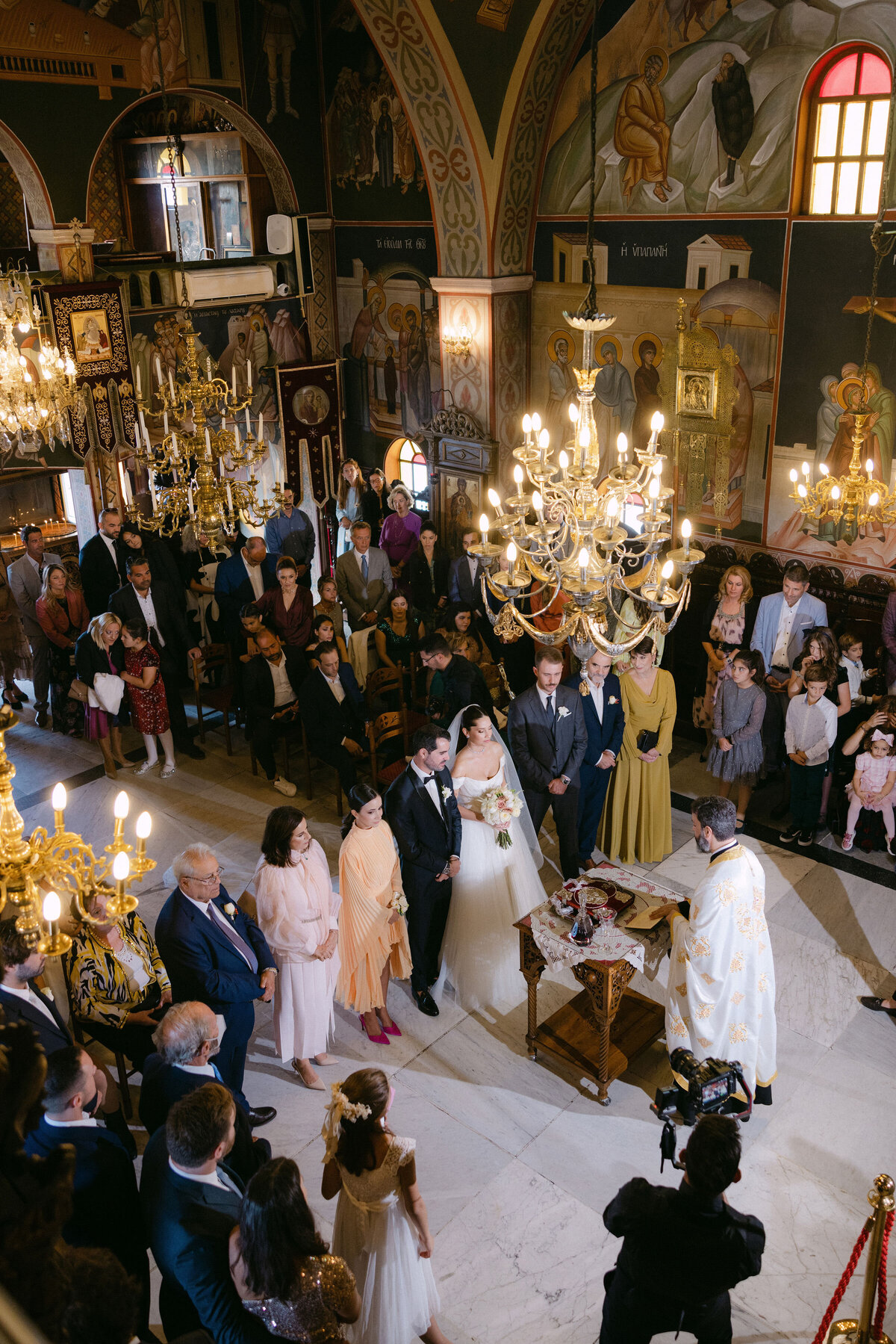 J&E | Glamorous Greece Wedding