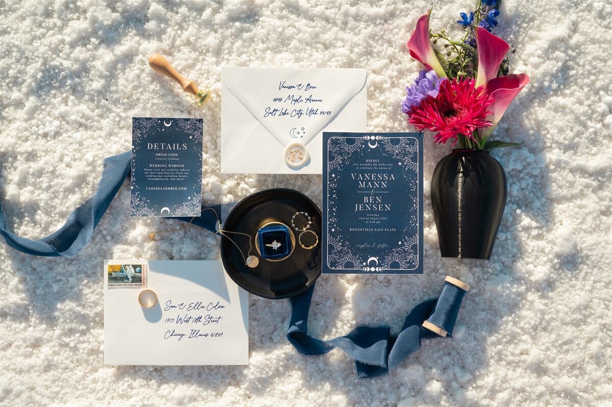 Milky Way Wedding at the Bonneville Salt Flats_001