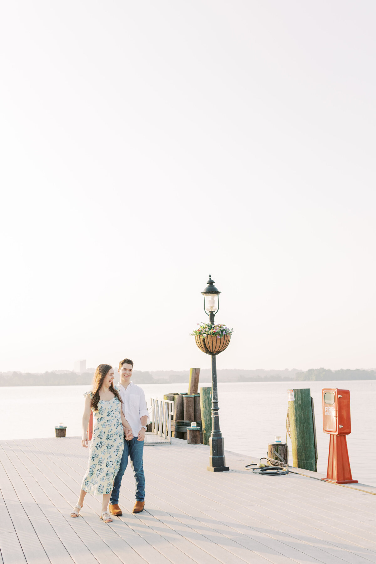 Old Town Alexandria Engagement Session - Katie Annie Photography-4706